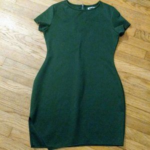 Paper Plane London T-shirt Dress; Forest Green Size M/L